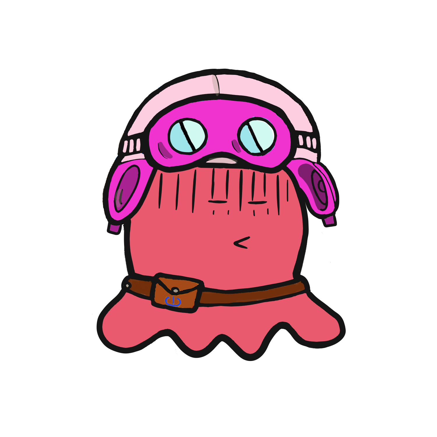 疲れ果てたタコ