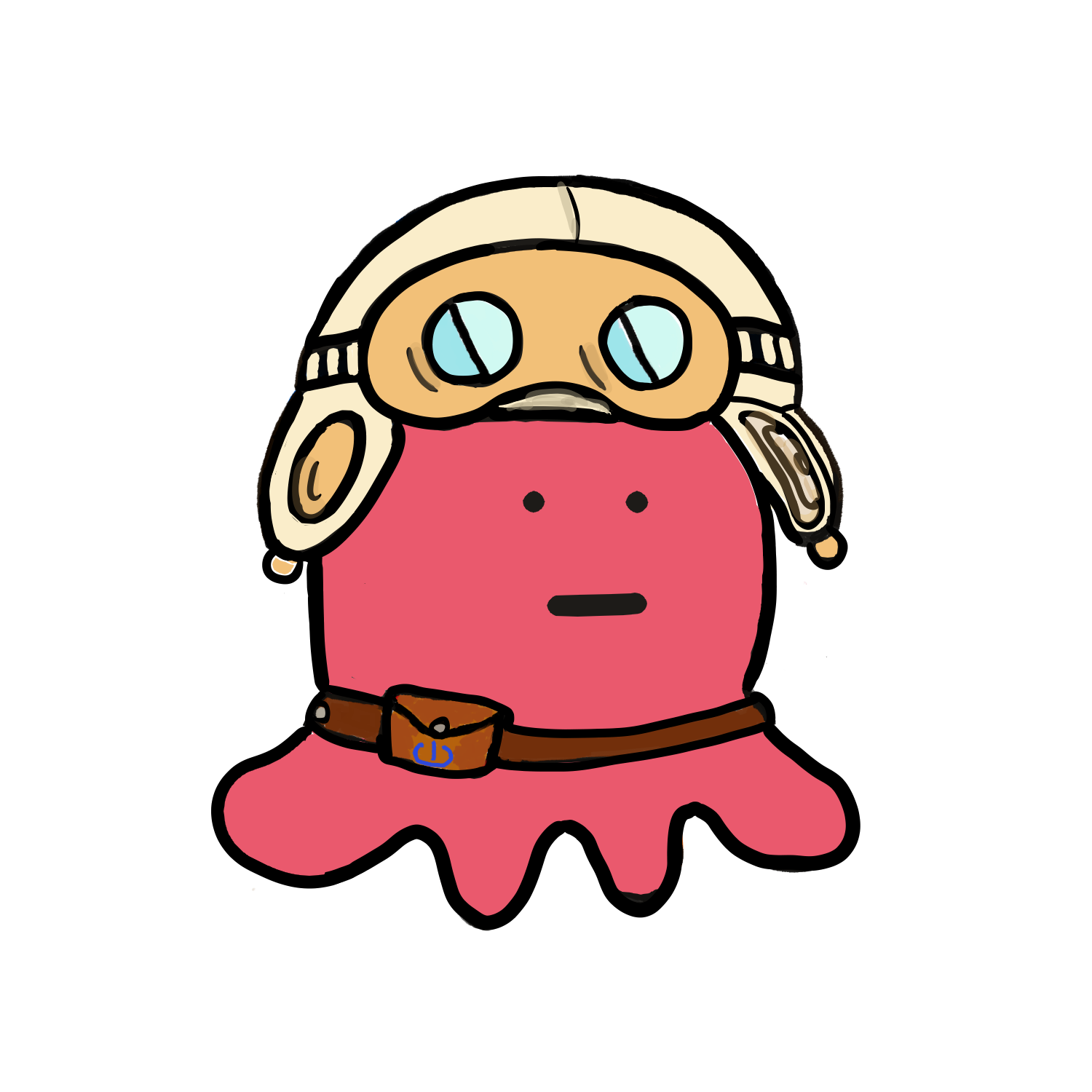 ぼーっとするタコ